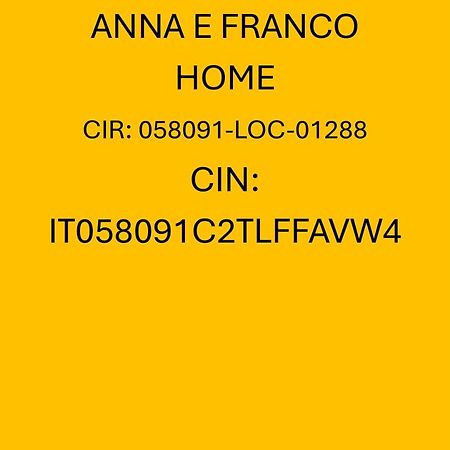 Anna E Franco Home Rom Exteriör bild