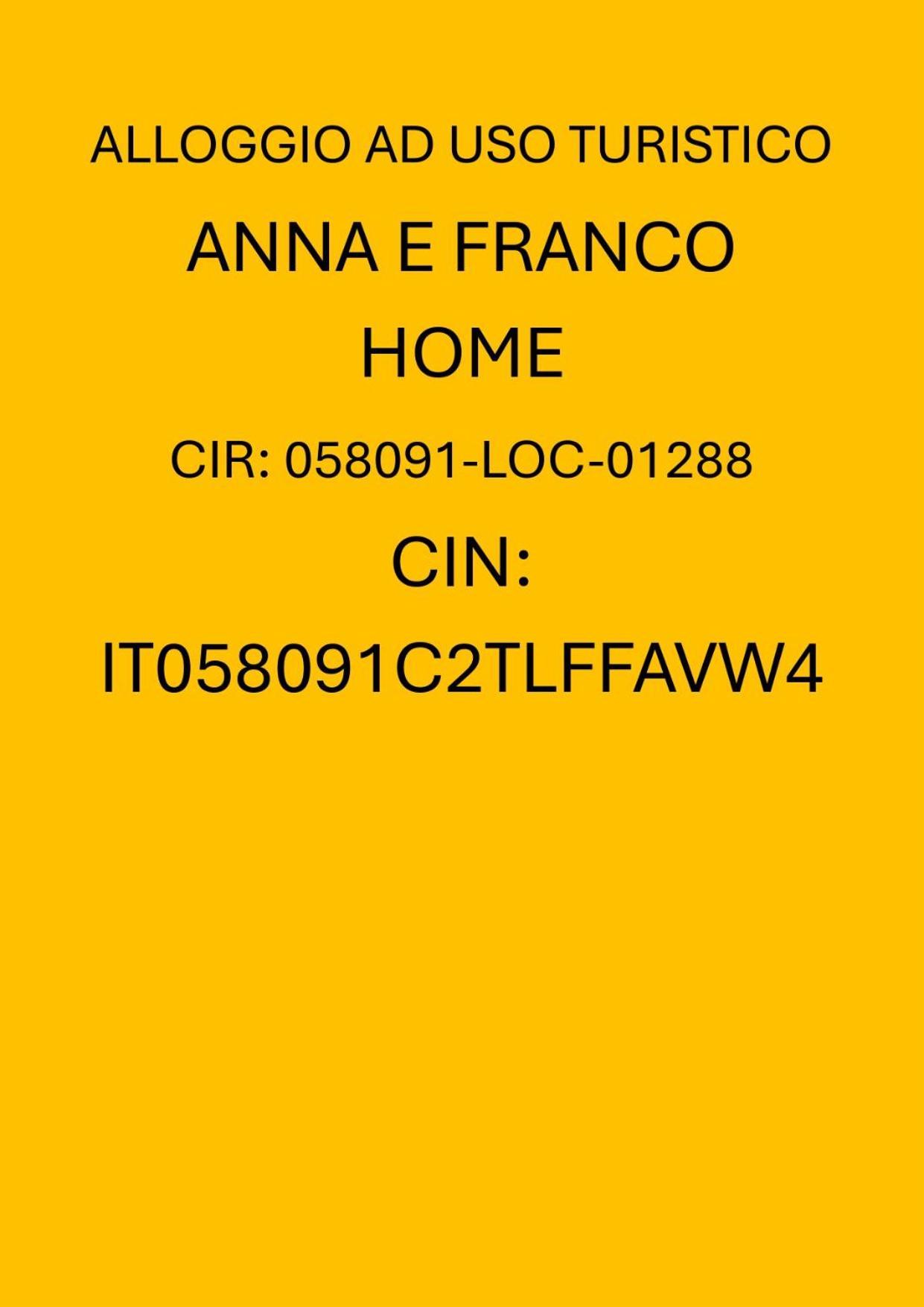 Anna E Franco Home Rom Exteriör bild